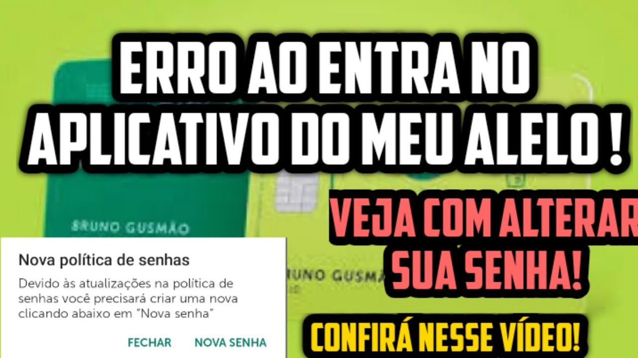 Não estou conseguindo baixar alelo alimentação como faço