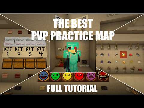 NEW TheoBaldtheBird 1.21.11 PVP Practice Map In Depth Tutorial