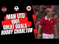 Man Utd 1001 Great Goals - Bobby Charlton の動画、YouTube動画。