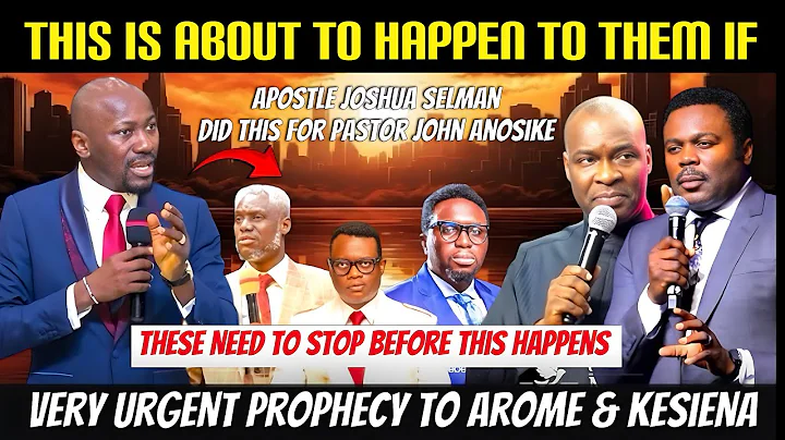 BREAKING‼️Apostle Suleman Prophecy To Arome Osayi, Kesiena Esiri..ft Apostle Selman,Pastor Anosike