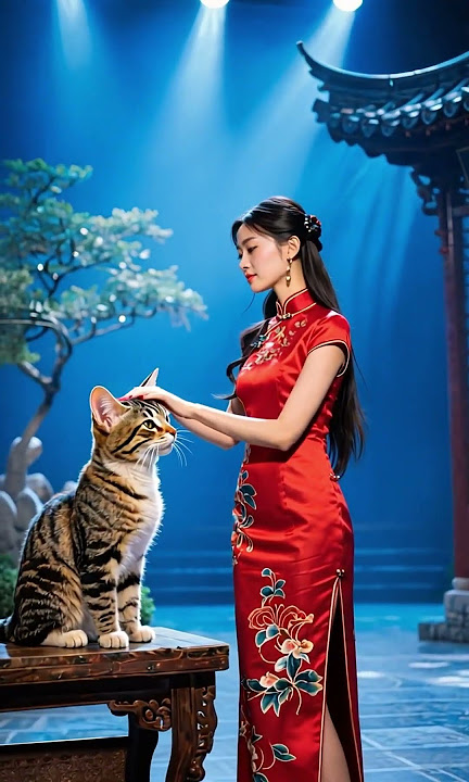 The Show on AGT Stage! Beauties in Cheongsam and Hanfu Appear in Splendor #missuniverse #talentshow
