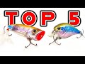 Top 5 baits for may bass fishing