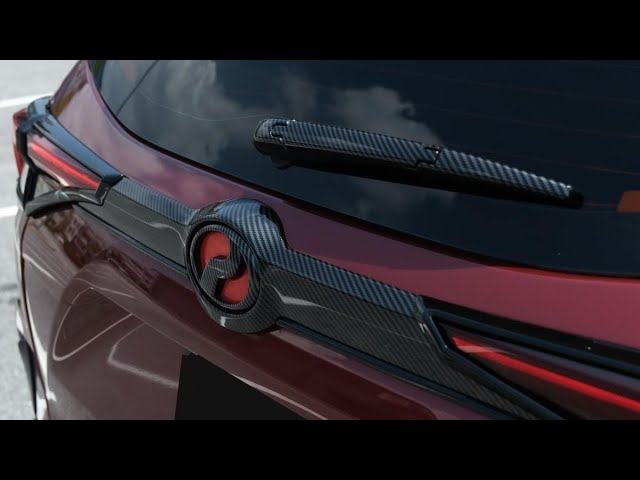 Perodua alza 2023 accessories carbon fiber class=