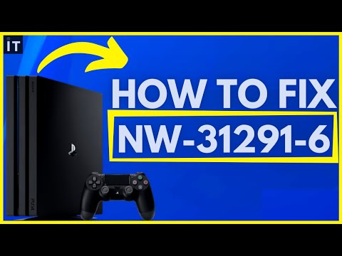 HOW TO FIX PS4 ERROR NW-31291-6 Easy Method