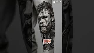 Asking AI to create superheroes as tattoos (Part 1) #midjourney #dcuniverse #marveluniverse