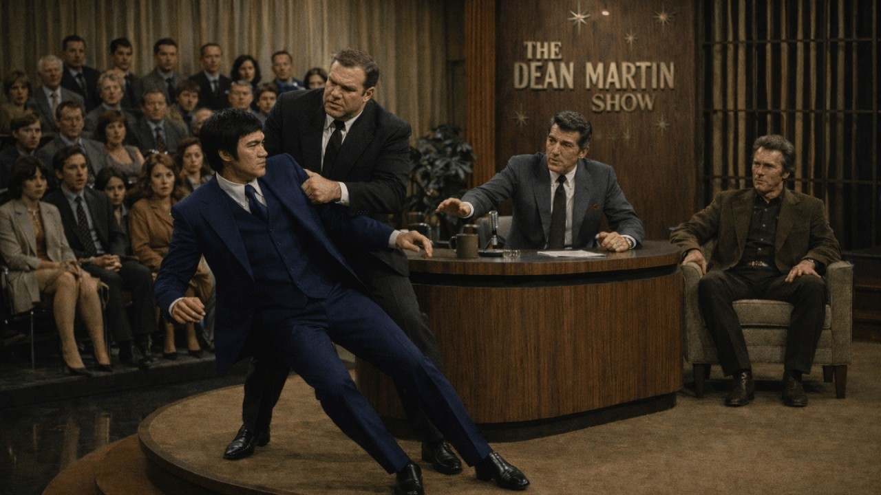 Clint Eastwood's Bodyguard Grabbed Bruce Lee On Dean Martin Show — Clint  Watched Him Get Destroyed