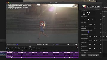 FCPX Auto Tracker :Offset Tracking