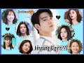 Got7 Jinyoung interactions with female Idol/Actress compilation