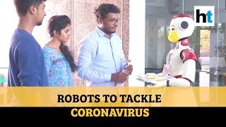 Watch: Robots deployed to spread awareness on coronavirus in Kerala