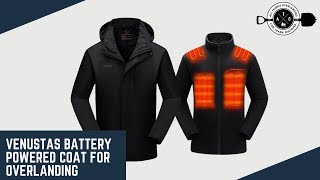 Venustas Battery Powered Heated Coat Review Features How Long It Stays On Thoughts Quality