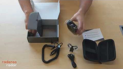 Radenso XP Radar Detector Unboxing Video