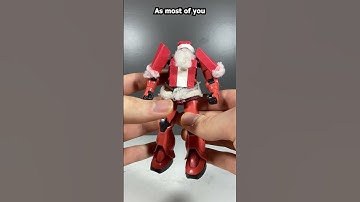 Custom Santa Mech For Stop Motion Animation