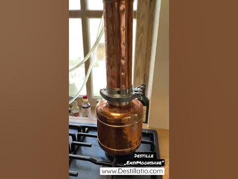 Neu: Verlängerung der CopperGarden EasyMoonshine Destille, Wacholder  Destillation