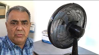 VENTILADOR ESTRAGOU A TRAVA DE REGULAR DIREÇÃO VERTICAL