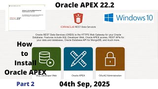 How to Install Oracle APEX 22.2 | DB 23ai Pluggable | Windows 10 | Omar Baig | Part 2