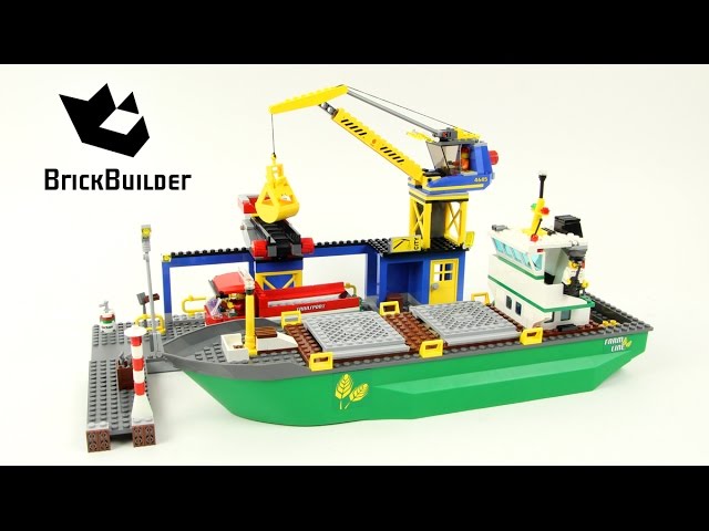 LEGO CITY 4645 Harbour Speed Build for - Collection Harbour - YouTube
