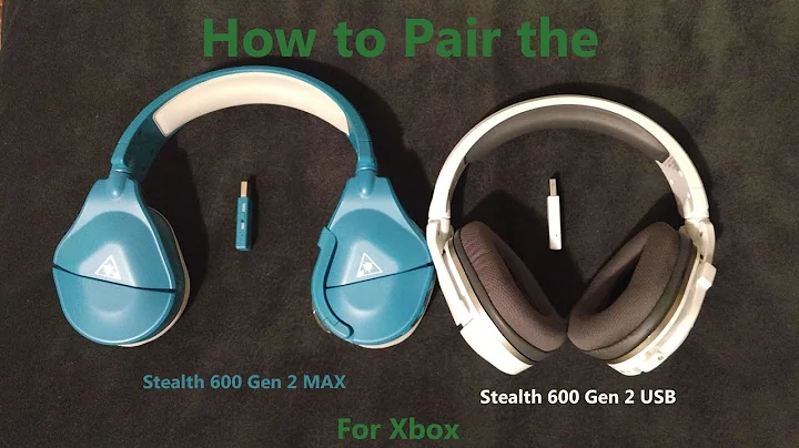 Koppla ihop Turtle Beach Stealth 600 Gen 2 Max med Xbox - En enkel guide