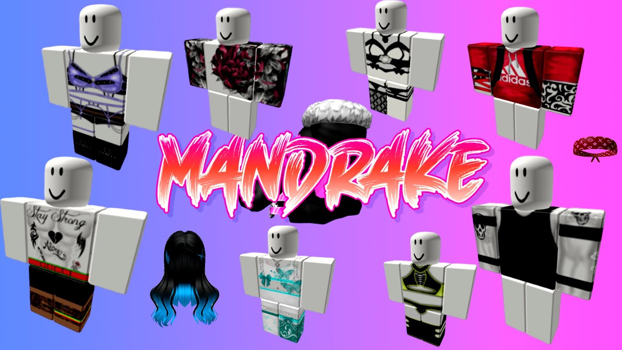 cabelo mandrake - Roblox