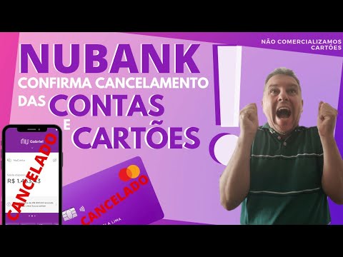 NUBANK CANCELANDO CONTAS E CARTÕES? 😱🚨 #nubank #nubankbrasil #cartao