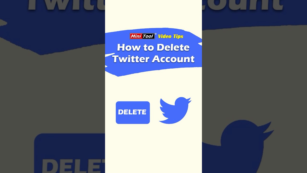 How to Delete Twitter Account? An Effortless Method for You #twitteraccount #deleteaccount