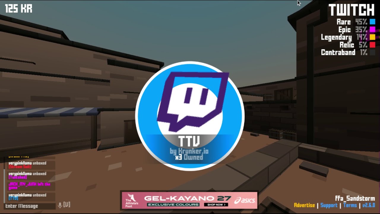 Krunker, TWITCH SPIN UNBOXING!