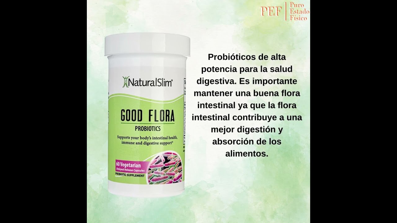 Puro Estado Físico- NaturalSlim Helpzymes Superior Digestive Fórmula+ Good Flora Probióticos
