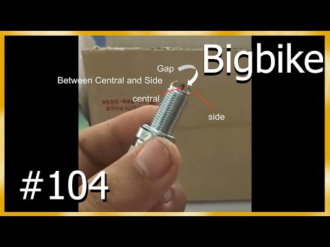 Bigbike#104 จำเป็นไหมต้องเปลี่ยนหัวเทียนตามที่กำหนด มันมีวิธีวัดอยู่ (check the gap of spark plug)