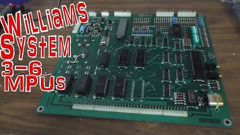 Testing Several Williams System 3-6 MPU