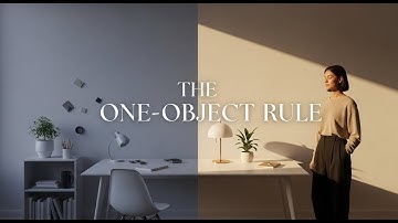 The One-Object Rule: Clear Your Space, Clear Your Mind (1% Declutter)