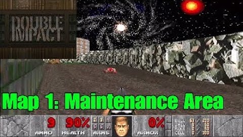 Double Impact  (100%) Walkthrough: Map 1: Maintenance Area