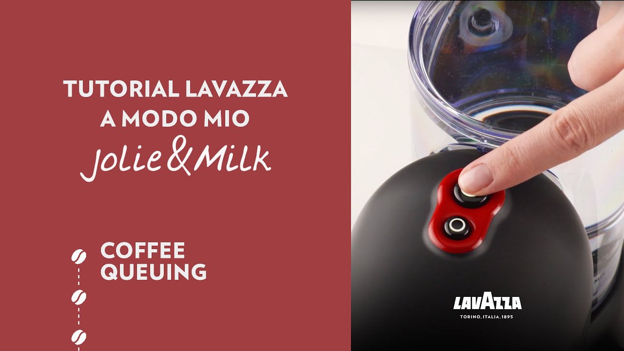 Lavazza A Modo Mio Jolie - Tutorial coffee preparation