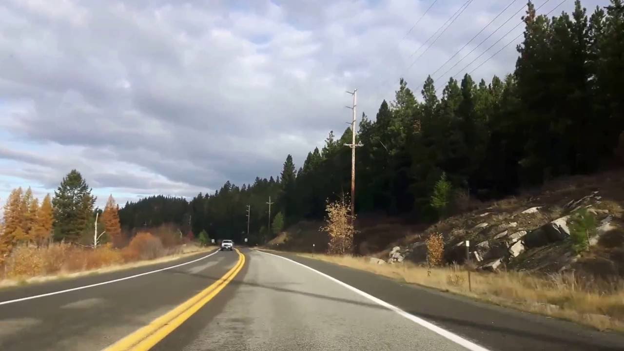 US 95 Near Kingsgate USCanada Border YouTube