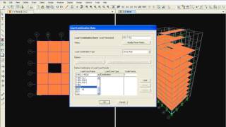 SAP2000 Tutorial 12-  Load Combination