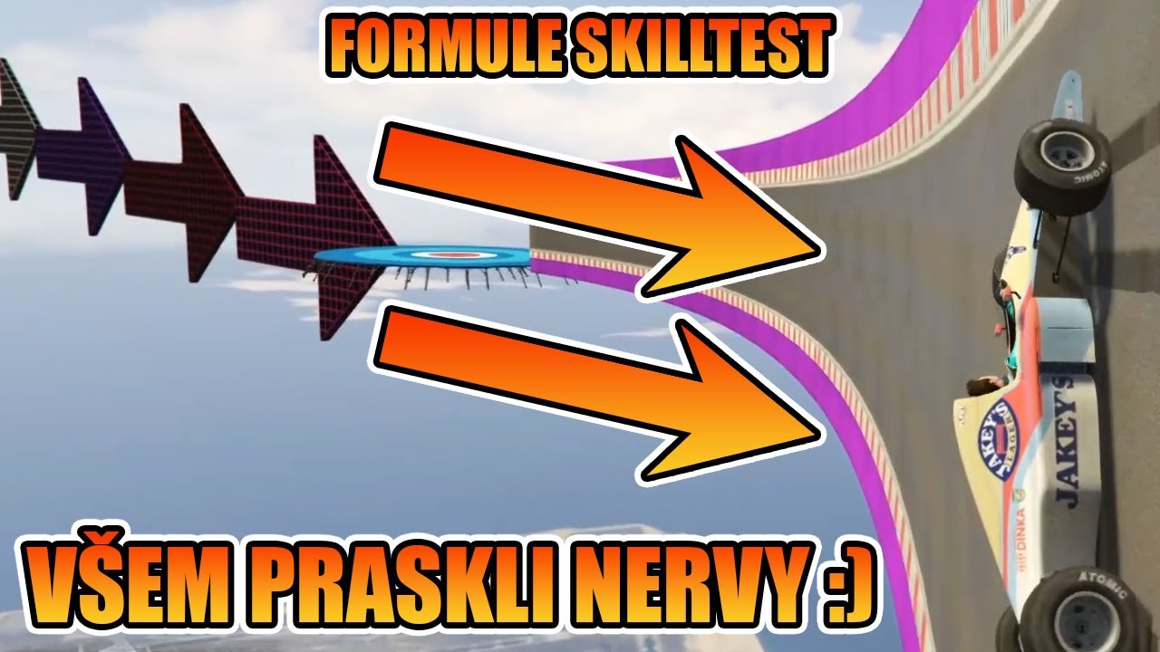 SKILLTEST S FORMULEMA JE ČISTÝ UTRPENÍ :) [MarweX&@Morry&@DejvikGOD&@Cuky 222]