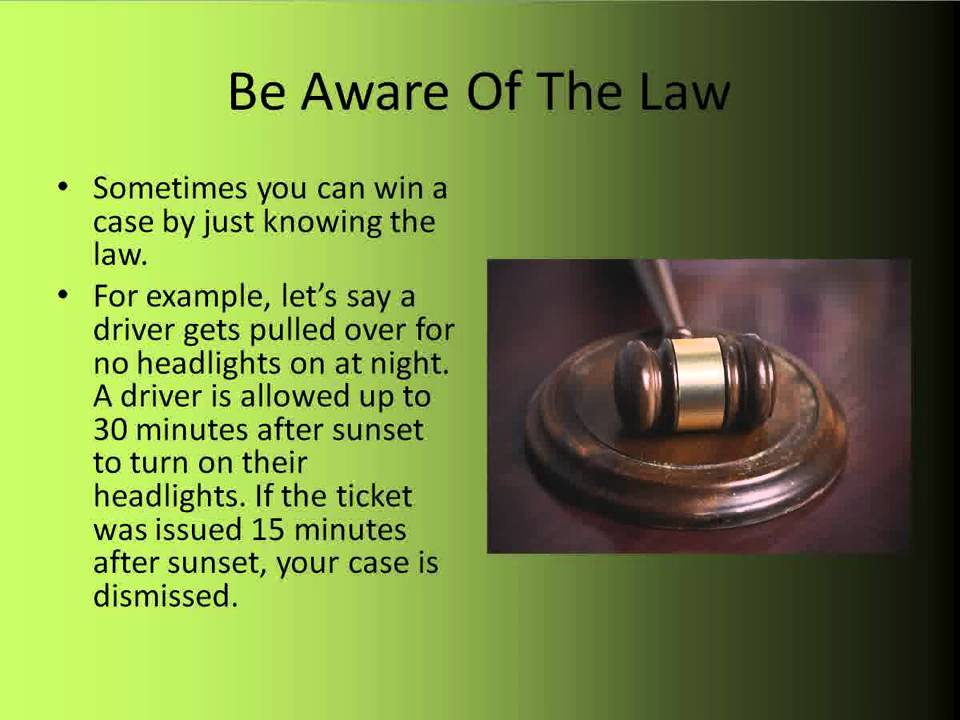 Fighting Traffic Tickets - How To Do It