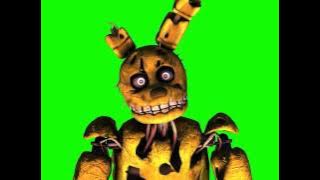 FNAF 3  SPRINGTRAP JUMPSCARES GREENSCREEN !  Animation