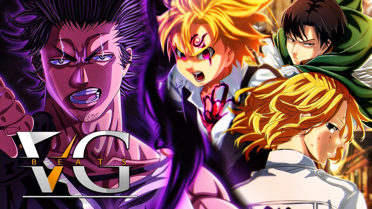 Rap Ordem do Capitão -  (Levi, Meliodas, Yami e Mikey) | VGBeats