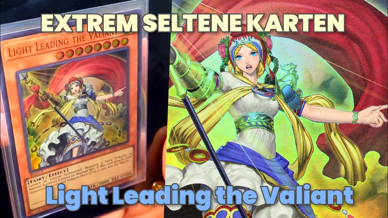 Extrem SELTENE Karten: Light Leading the Valiant - YouTube