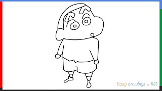 Learn How to Draw Mitzi from Shin Chan Shin Chan Step by Step  Drawing  Tutorials