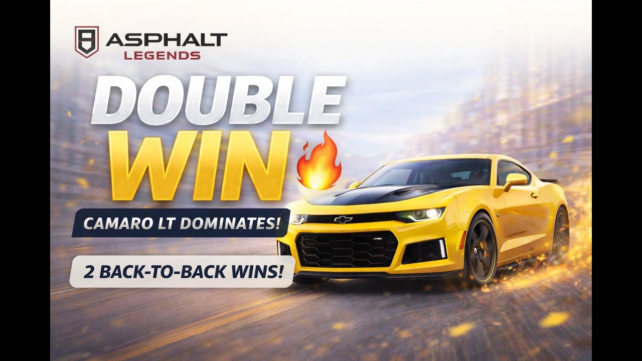 CAMARO LT ne 2 Baar Race Jeeti 🔥 | Asphalt Legends Gameplay