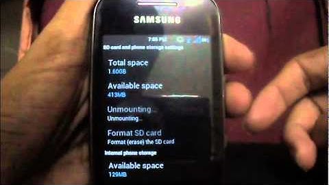 RE PARTITION MEMORY CARD (Move back to normal state) in Android