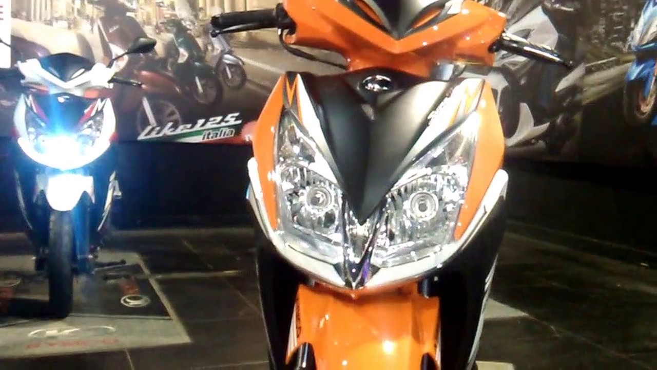 Orange Kymco Super Z125 Scooter YouTube