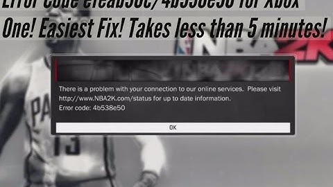 ERROR CODE efeab30c/4b538e50 EASIEST FIX! TAKES LESS THAN 5 MINUTES! FOR XBOX ONE