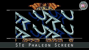 STe Phaleon Screen by ST Knights, 2013 | Atari ST Intro