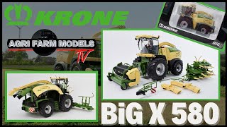 KRONE BiG X 580 - Custom wheels added | Scale model by ROS | Review #89