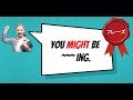 【１日３分！英会話筋トレ】No.82    You might be ~ing.