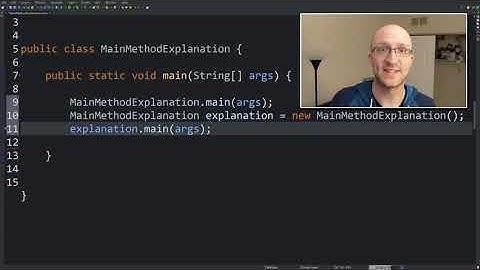 Java Main Method Explained - What Does All That Stuff Mean?