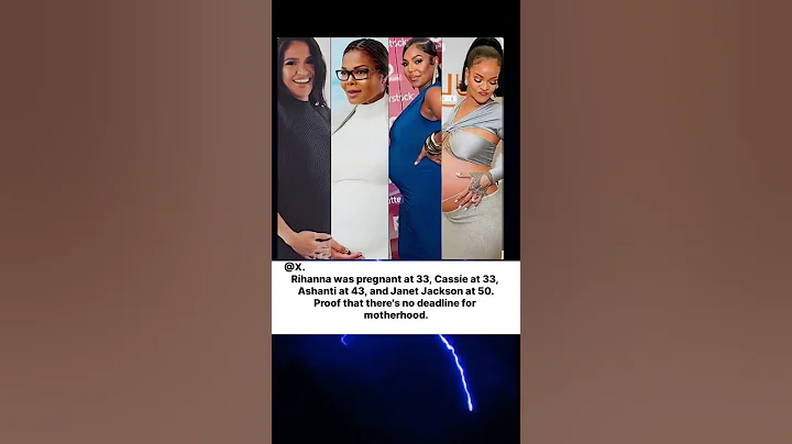 Celebrities Who Had Babies Later in Life Age is Just a Number! #shorts #rihanna