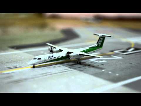 JC Wing 1/400 ANA Dash-8 Q400 - YouTube