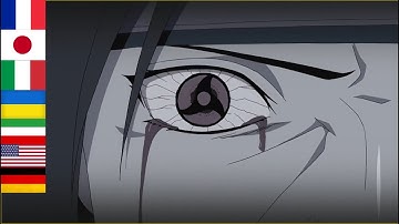 Uchiha Itachi says Amaterasu in  different languages | Naruto Shippuden